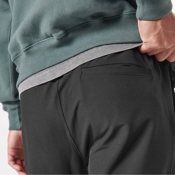 NEW Abercrombie & Fitch Traveler Joggers Men’s SZ XL Long in Black - Picture 3 of 15